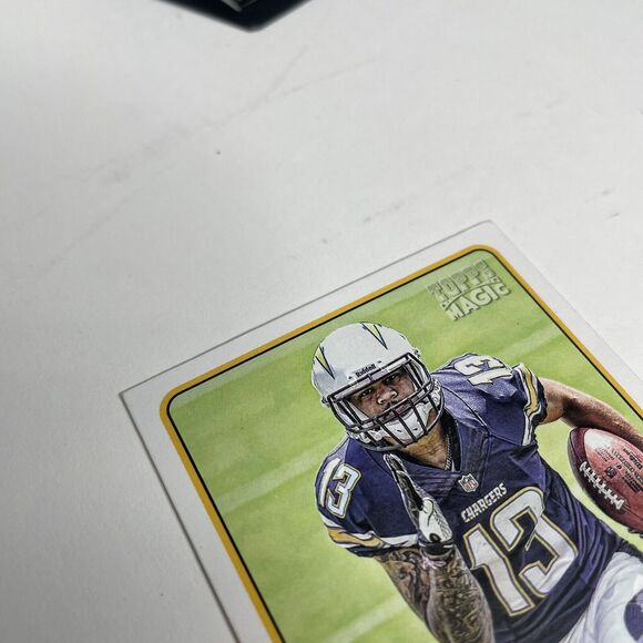2013 Topps Magic Football Rookie Card #182 Keenan Allen RC Chargers - Picture 5 of 8